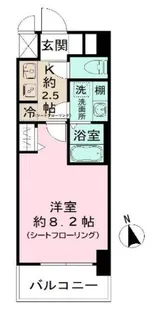 Nーstageさがみ野【9階】の間取り