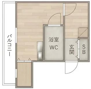 ライオンズマンション都島第2【5階】の間取り