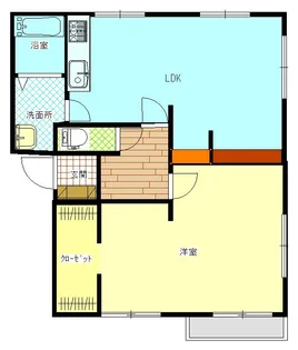 メゾンエスポワール A棟【2階】の間取り