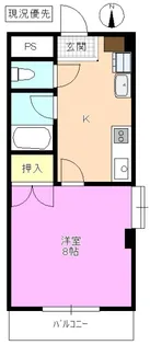セントラルパレス【3階】の間取り