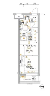 RELUXIA中野江古田(リルシア)【4階】の間取り