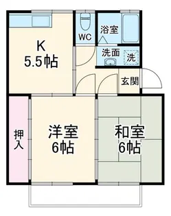 マルニマンション2【2階】の間取り