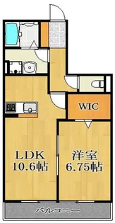 ウエストヴァリー橋本【2階】の間取り