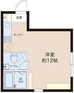 レピュア南千住レジデンスII【3階】の間取り