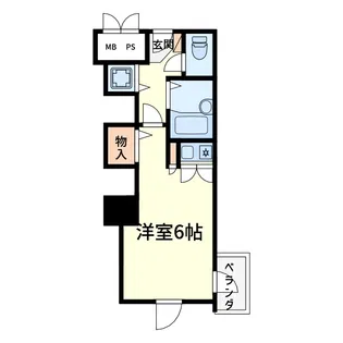 トレンディア高槻【3階】の間取り