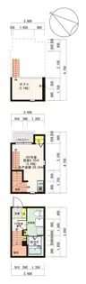ハーモニーテラス湊新田【1階】の間取り