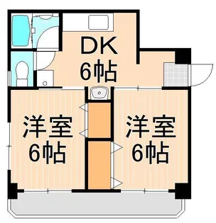 コートアオイ【1階】の間取り