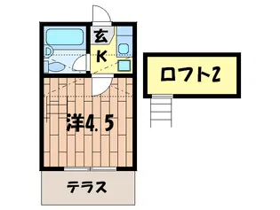 ライフピア西小山【1階】の間取り