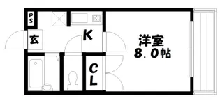 ラフティ・アーバンビレッジ【1階】の間取り