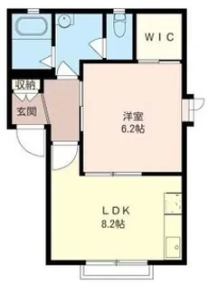 エトワール【2階】の間取り
