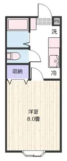 コーポT&T高田【2階】の間取り