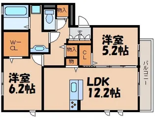 ルーセント【3階】の間取り