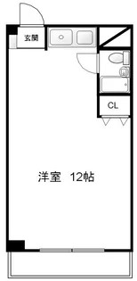 リバティハウス箕面【3階】の間取り