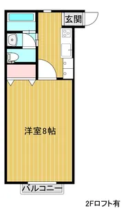 新潟県新潟市秋葉区田家2【アパート】の間取り