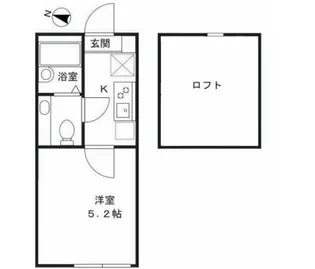 アザーレ・ターコイズ読売ランド前【1階】の間取り