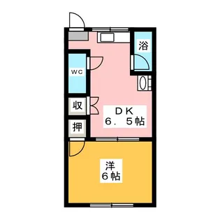 マルミマンション【1階】の間取り