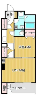 フラワーフェアリ【3階】の間取り