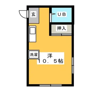 安田マンション【3階】の間取り