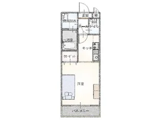 ベスト京町【2階】の間取り