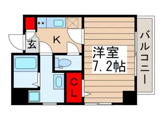 新鎌スカイタワー【8階】の間取り