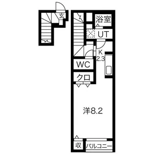 Avance【2階】の間取り