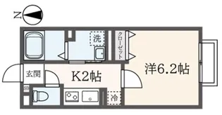 神奈川県横浜市旭区東希望が丘【アパート】の間取り