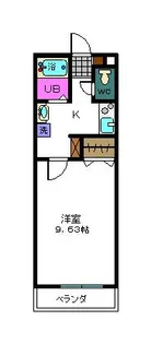 ヘスティア【2階】の間取り