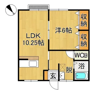 シティメゾンK&K【1階】の間取り