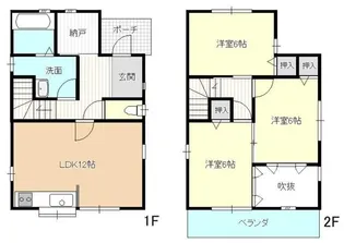 静岡県浜松市中央区上島7【一戸建】の間取り