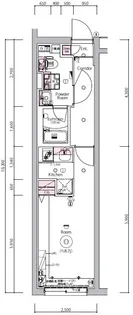 SYNEX NISHI-OI【4階】の間取り
