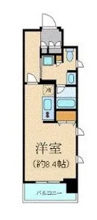 クリオ五反田【3階】の間取り