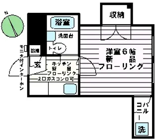 ル・オルム【3階】の間取り