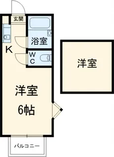パークアヴェニュー【1階】の間取り