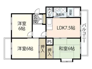 アルカディア祇園【3階】の間取り
