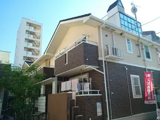 大阪府大阪市東住吉区湯里4【アパート】の外観