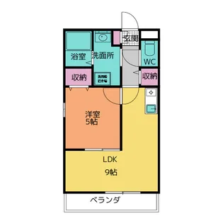 シルク向が丘【1階】の間取り