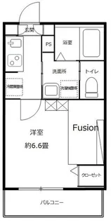 ヴィレッジ羽田【2階】の間取り