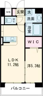 ブランシェ駅南【5階】の間取り