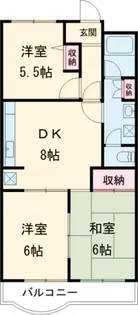 エスパシオ聖蹟【3階】の間取り