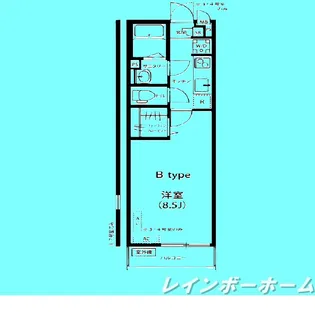 千葉県柏市豊四季【アパート】の間取り