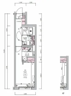 SYNEX NISHI OI【4階】の間取り