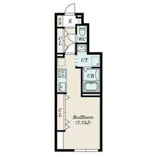 Efforia dyo【1階】の間取り