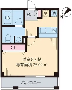グランデ目白御留山【1階】の間取り