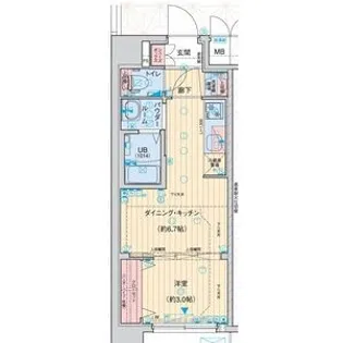 アドバンス京都フェリス【2階】の間取り