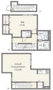 ミハス三鷹の森の間取り
