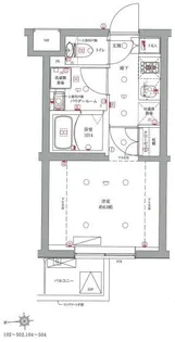MAXIV HY s 高砂AZ【2階】の間取り