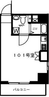 カイゼルプレジャー浅草【1階】の間取り