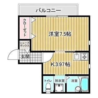 PARKNOTE【2階】の間取り