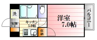 ハーモニー33【3階】の間取り