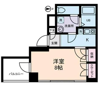 小宮ビル【7階】の間取り
